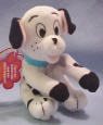 Disney's 102 Dalmatians Plush Reversible Key Chain Little Dipper (changes into a bone) 4 1/2 inches