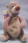 Disney Store Bean Bag Plush Jungle Book's Baloo 8 inches