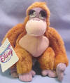 Disney Store Bean Bag Plush Jungle Book's King Louie 8 inches