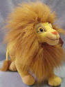 Disney's Lion King Simba Medium Plush 8 1/2 inches with a 7 inch tail