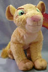 Disney's Lion King's Nala Floppy Large Plush - She is made of the new silky soft (makes you want to keep touching) material. 12 inches long with an 8 inch tail