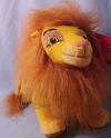 Disney's Lion King Adult Simba Plush 9 inches with a 7 inch tail