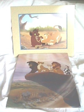 Click here to go to our Disney's The Lion King Lithographs Simba Timon Pumba and MORE