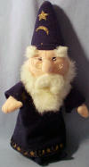 Club Disney Bean Bag Plush Merlin the Magician 10 3/4 inches