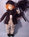 Disney Store Bean Bag Plush Mary Poppins' Bert 11 inches