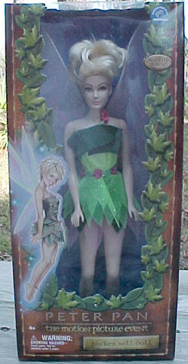 Click here to go to our Disney's Peter Pan Tinkerbell Dolls