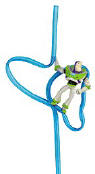Disney Toy Story Buzz Silly Sipper Straw 11 inches