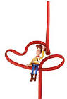 Disney Toy Story Woody Silly Sipper Straw 11 inches