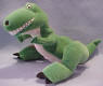 Disney Store Bean Bag Plush Toy Story's Rex 9 inches