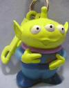 Disney Toy Story's Alien Squishy Key Chain 3 1/2 inches