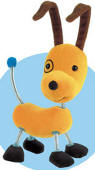 Rolie Polie Spot the Dog Plush Doll  13 inches