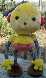 Rolie Polie Olie JUMBO  Plush Doll - has a 16" antenna  33 inches high