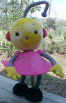 Rolie Polie Olie's Zowie JUMBO  Plush Doll - has a 16" antenna   33 inches