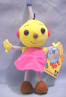Rolie Polie Olie's Zowie Bendable Plush Figurine 8 1/4 inches high