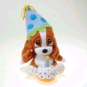 Click to go to our Sad Sam and Honey Happy Birthday Basset Hounds