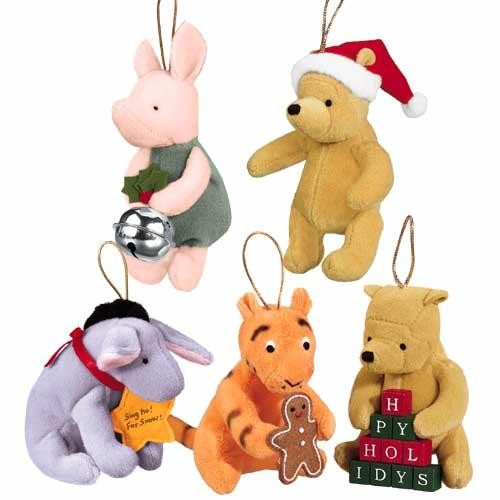 Click here to go to our selection of Winnie the Pooh and Friends Christmas Ornaments