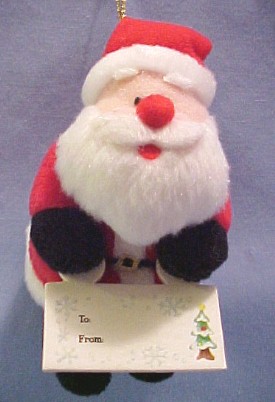 Click here to go to our selection of Christmas Santa Ornaments