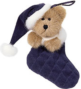 Click here to go to our selection of Boyds Plush Hanging Christmas Stocking Ornaments