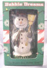 Bobble Head Frosty the Snowman 7 1/4 inches high