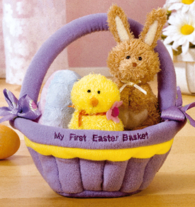 Click here to go to our My First Easter For Baby Rattles Plush and MORE