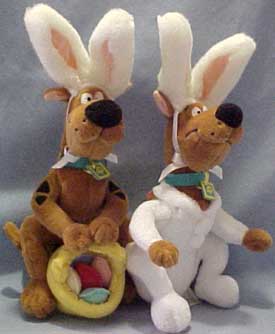 Click here to go to our Easter Plush Scooby Doo Dressed as the Easter Bunny