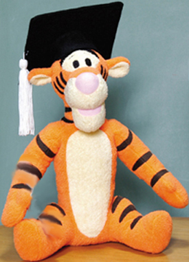 Click here to go to our Pooh and Tigger Graduation Plush