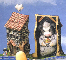 Click here to find the Marys Moo Moos Cow Halloween Figurines