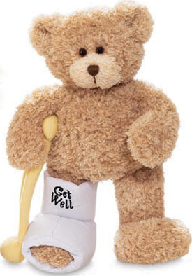 Click here to go to our Get Well Teddy Bears by Gund