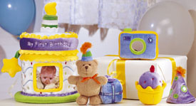 Click to go to our Baby Safe My First Birthday Unique Gifts
