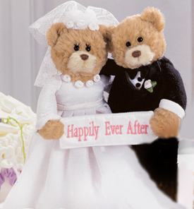 Click here to go to our Wedding Day Bride and Groom Teddy Bears by Gund