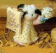 Click here to go to our Mary's Moo Moos Wedding Figurines