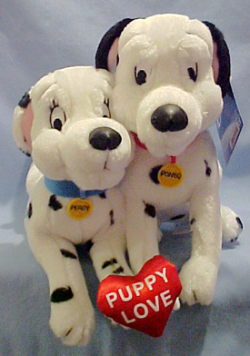 Click here to go to our selection of 101 Dalmatians Valentine's Day Plush