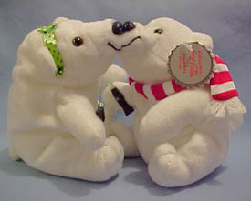 Click here to go to our selection of Collectible Coca Cola Limited Edition Kissing Polar Bears
