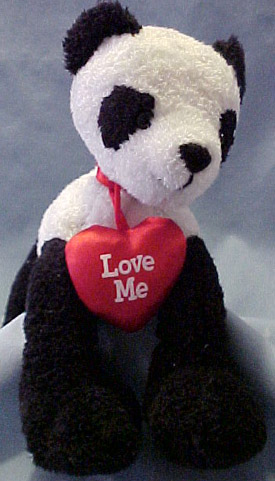 Click here to go to our selection of Collectible Gund Klumbsy Valentine's Day Pandas