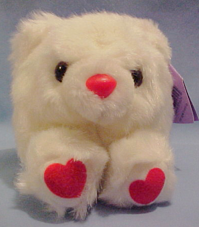 Click here to go to our selection of Valentine's Day Puffkins Teddy Bears Hugs and Kisses