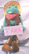 It's a Green Thang! Cowboy Frog with Coupon "One Long Ride"  11 1/2 inches