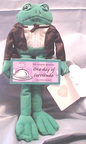Click here to go to our selection of Valentine's Day Frogs with Love Coupons