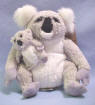 Lou Rankin Plush Teenie Weenies Sydney Koalas - Retired 8/01  6 inches high and 2 1/2 inches high