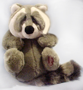 Lou Rankin Plush Little Friend Sammy the Raccoon - Retired 1/01 "The tricks I play, are just my way of celebrating friendship, each and every day." 11 inches
