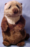 Lou Rankin Plush Little Friend Oliver the Otter  - Retired 8/01 "I'm funning and sunning all the day long, singing the happy friendship song."  12 inches