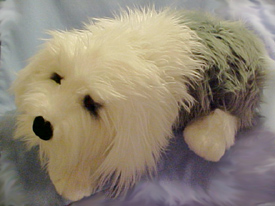 Click here to go to our Collectible Lou Rankin Large and Jumbo Plush Old English Sheepdog
