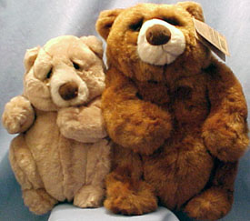 Click here to go to our Collectible Lou Rankin Lifelong Friends Plush Jasper Brown Bears