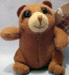 Lou Rankin Plush Jasper the Bear Tidbitz - REALLY Growls! 3 1/2 inches