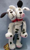 1 Dozen Meanie Fi-Do the Dalmutation  &nbsp;- &nbsp;(Series 1) Poem in tag:   "FIDO" THE DALMUTATION A Dalmutation named "Fi-Do" is an odd mutant beast. Where he should have 1 head,  He has 2 heads at least. With 3 eyes in 1 head, and 1 eye in the other, This strange, creepy mutt could be his own brother.  9 1/2 inches