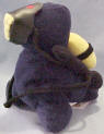 Meanie Navy Seal - (Series 1) Poem in tag:  "NAVY SEAL" is a fighter all right, Protecting the world with all of his might.  With his tank and harpoon, The enemy is doomed. They might as well give up the fight!  8 inches long