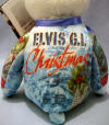 The Back of each Elvis Presley Teddy Bear is also detailed with pictures, movie or concert related paintings