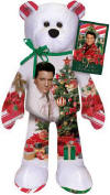 Elvis Presley Graceland Christmas Teddy Bear 8 1/2 inches