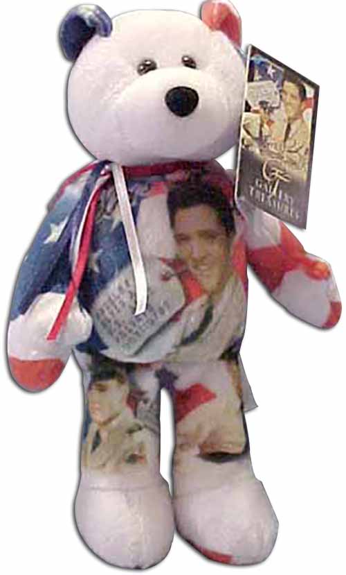 Elvis Presley Dakin Signature Collection Teddy Bear Certificate of Authenticity for sale online 