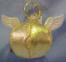 Gund Harry Potter's Plush Golden Snitch Key Chain  3 inches high 3 1/2 inches wide with 1 1/2 inch wings