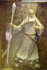 Lord of the Rings 2002 The Two Towers Gandalf the White in a collectors box 8 1/2 inches